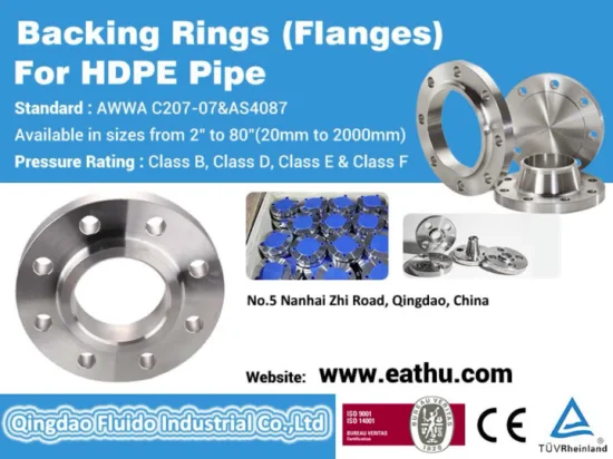 Flange in acciaio inossidabile forgiato ANSI B16.5 e acciaio al carbonio, flange a saldare con presa Classe 150